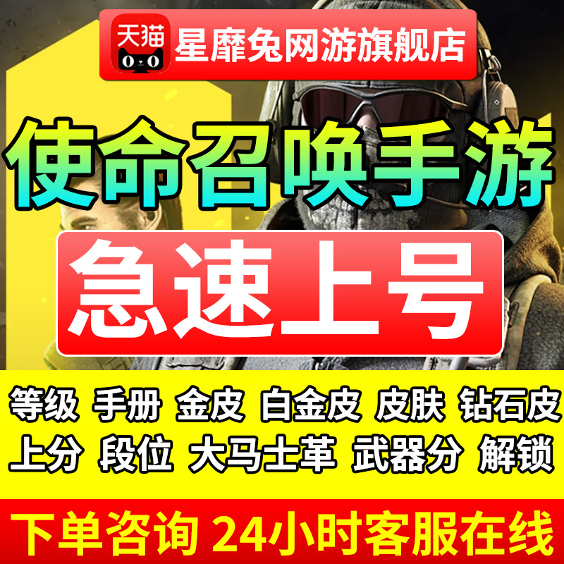 使命召唤手游codm代练代肝刷金皮肤钻石皮代打手册通行证排位异变