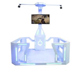 VR行走平台VR游乐设备体验馆VR大型游戏机消防安全科普教育一体机