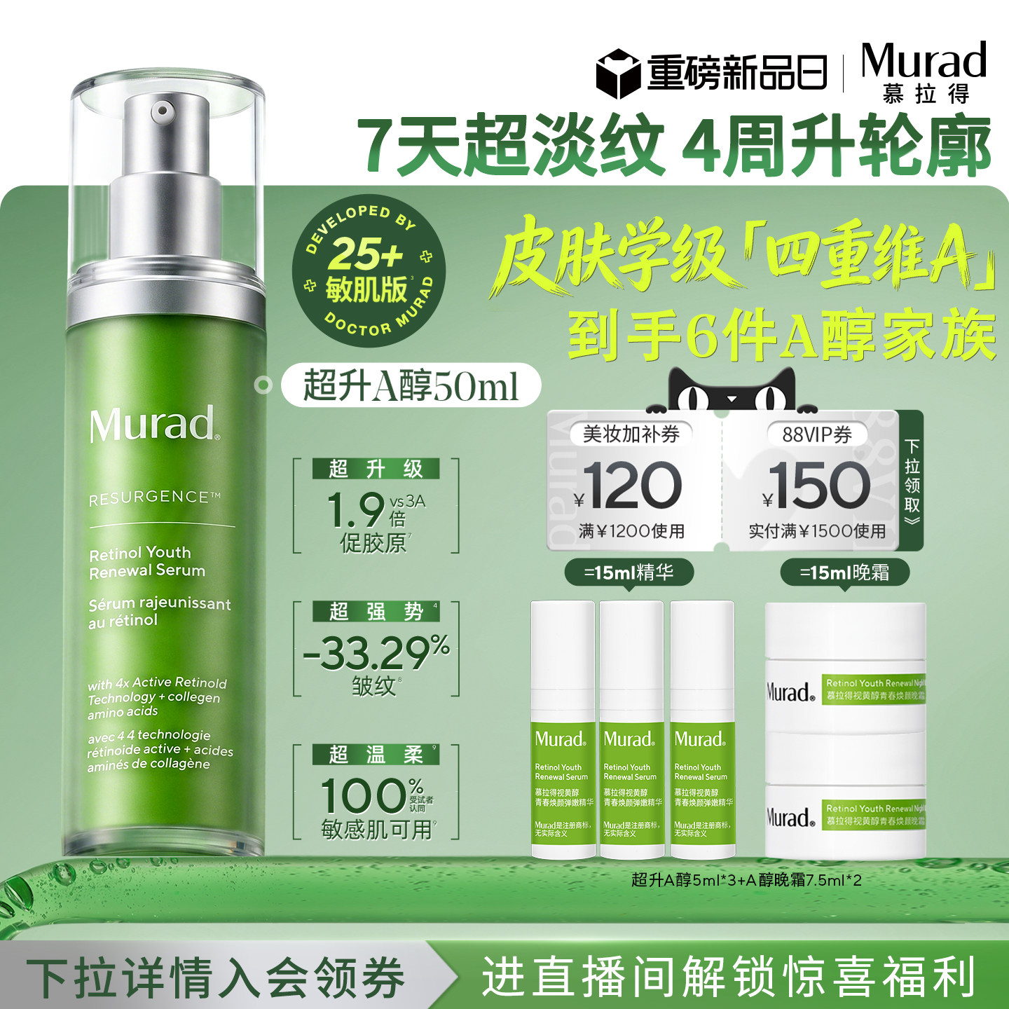 Murad/慕拉得超升A醇紧致抗皱图片
