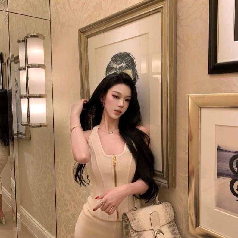 woppei 性感优雅小巴姐妹针织套装女大货改良包副乳及舒适度满分