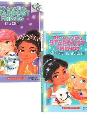 【送音频 不再印刷清仓】学乐大树系列桥梁书 The Amazing Stardust Friends  星光伙伴英文原版2册 学乐英语课外阅读分级读物