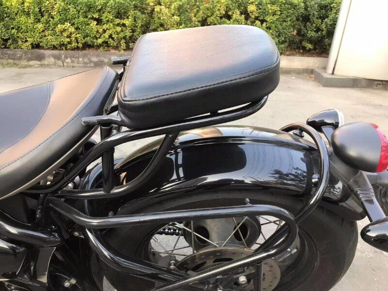 适用新款水冷凯旋bobber改装后货架 后尾翼 后靠背 后扶手行李架