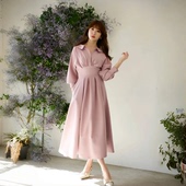 lip 蒙特克里斯托连衣裙 Her 时尚 小众设计感百搭轻奢