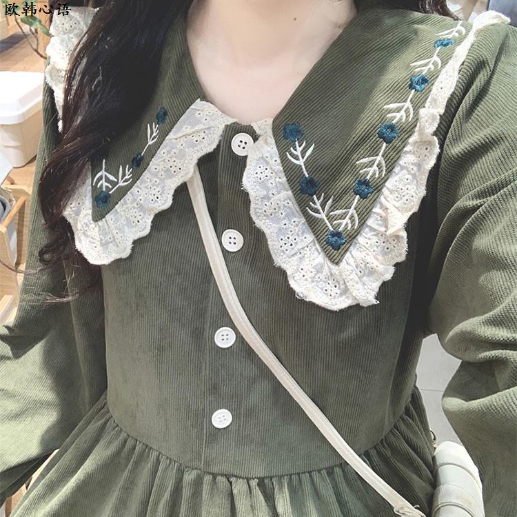 2024年冬季法式初恋灯芯绒