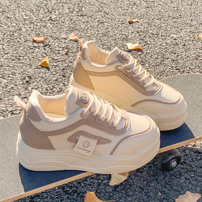 小个子厚底内增高板鞋