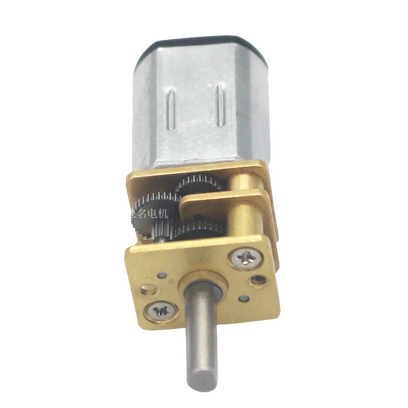 N20减速电机12v6v3v正反转直流小型低速齿轮静音微型减速马达电机