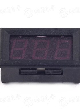 带反接保护!3.50-30V两线数显/数字电压表头 精确到10mv 蓝色