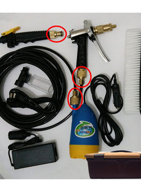 车载家用高压洗车12V 220V电动洗车器微型潜水泵洗车机清洗水枪