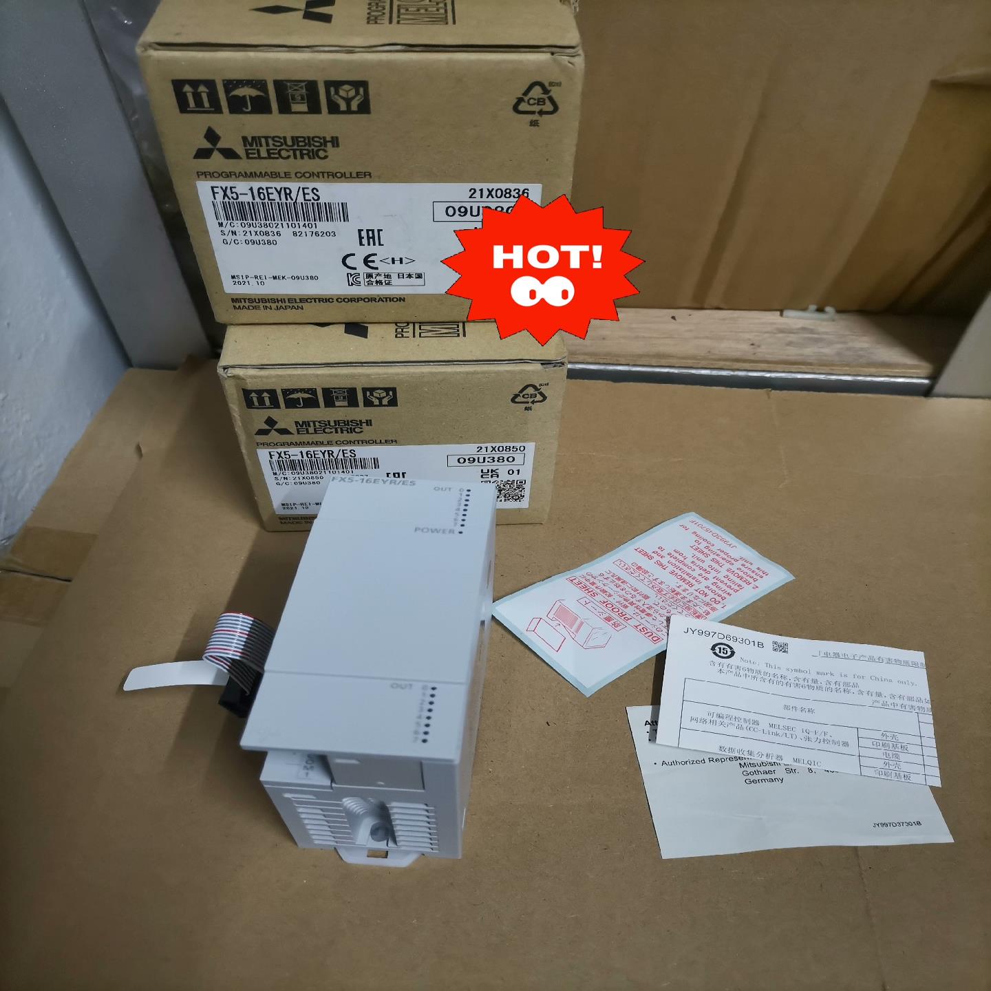 FX5-16EYR/ES全新原装正品，里外编号一致