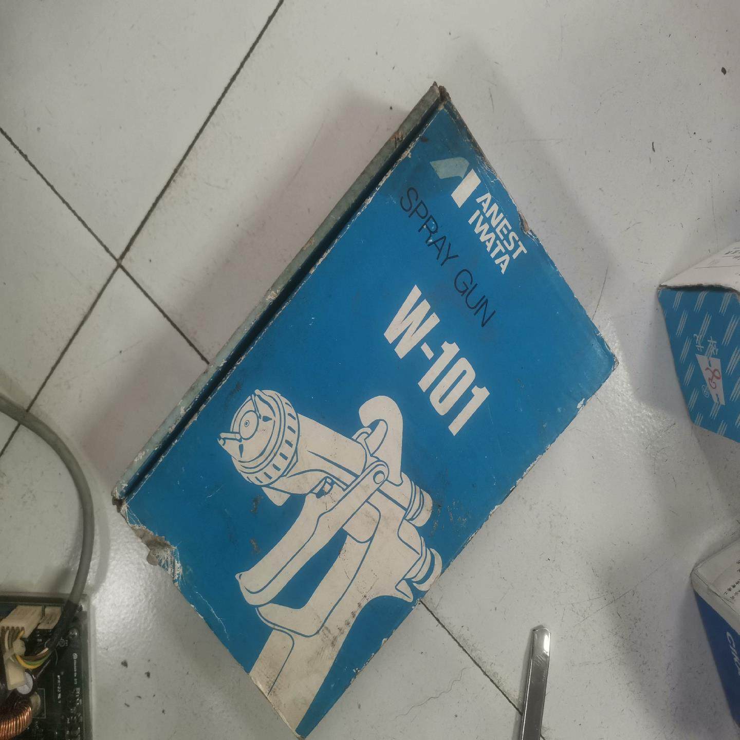 全新岩田W-101-134G喷枪，实图拍摄，新的，议议价