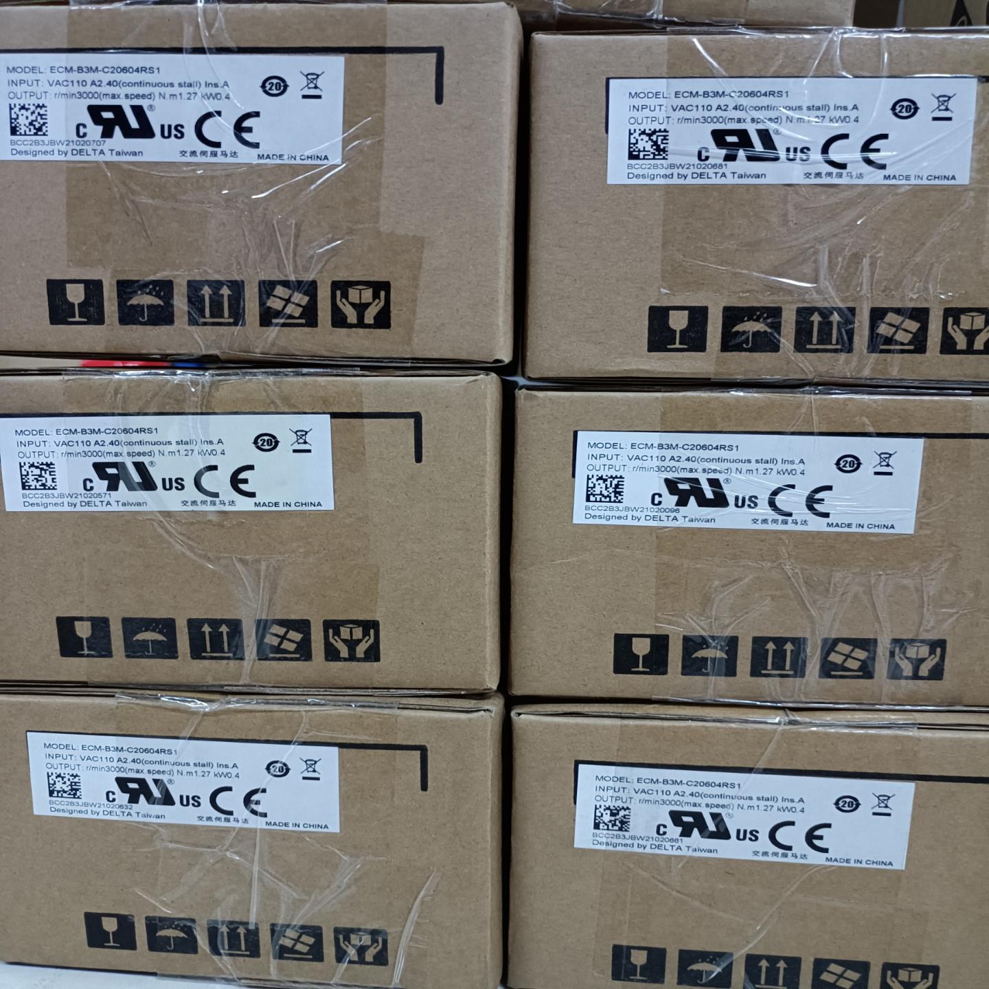 全新原装台达 ECM-B3M-C20604RS1 400W电