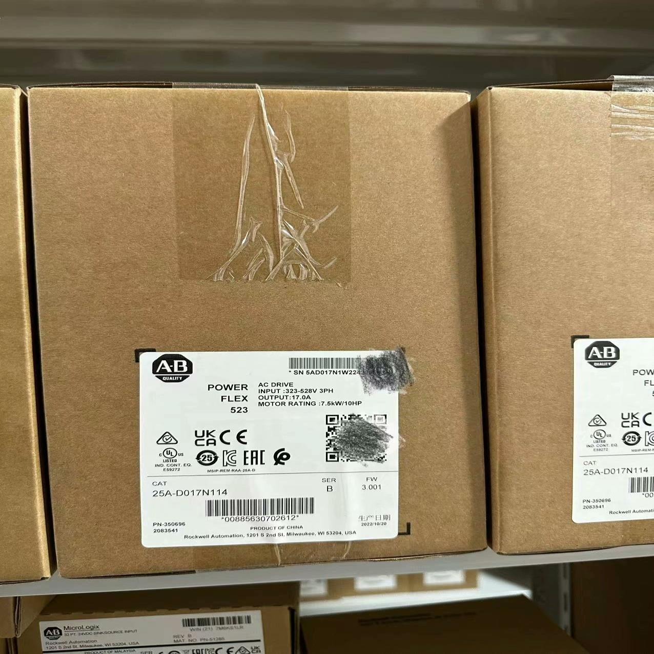 AB变频器25A-D017N114全新原装正品现货,实采联系