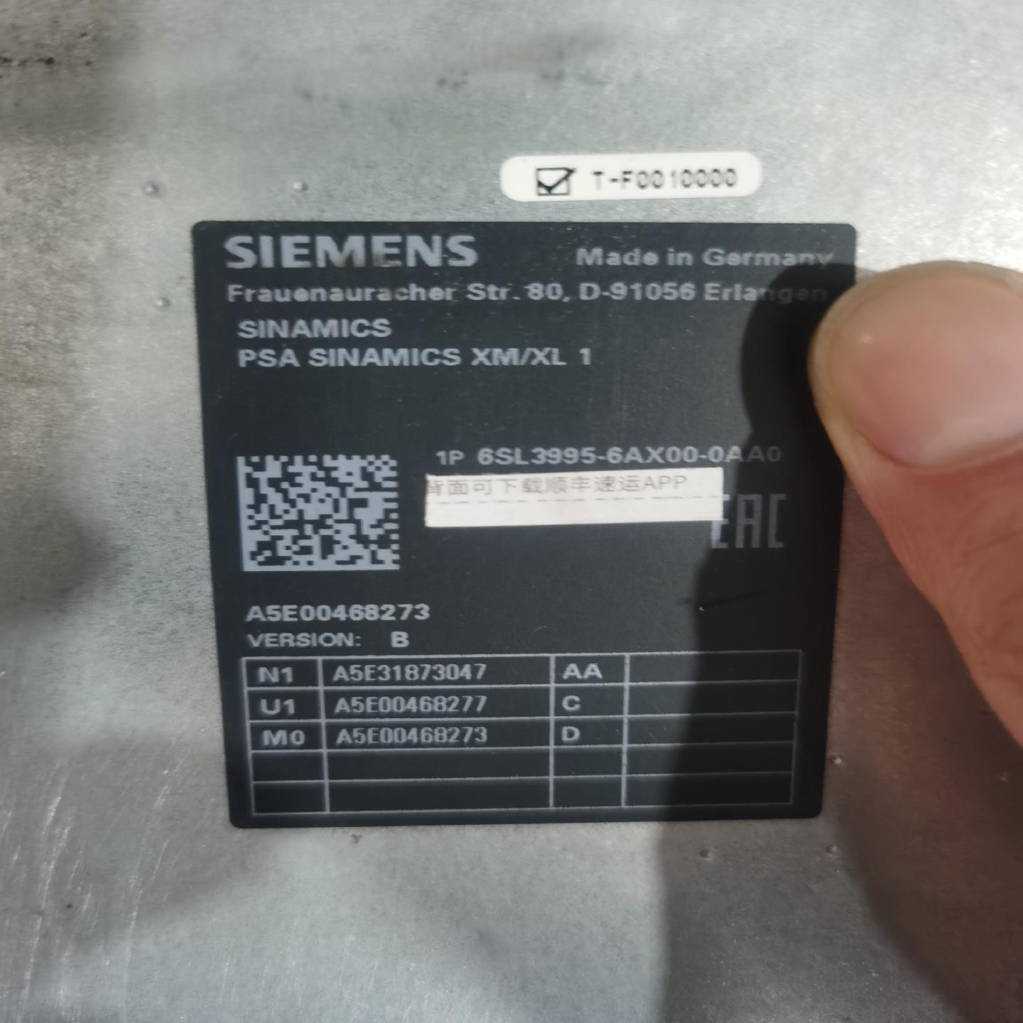 [德峰]6SL3995-6AX00-0AA0 6AU1435-2AD