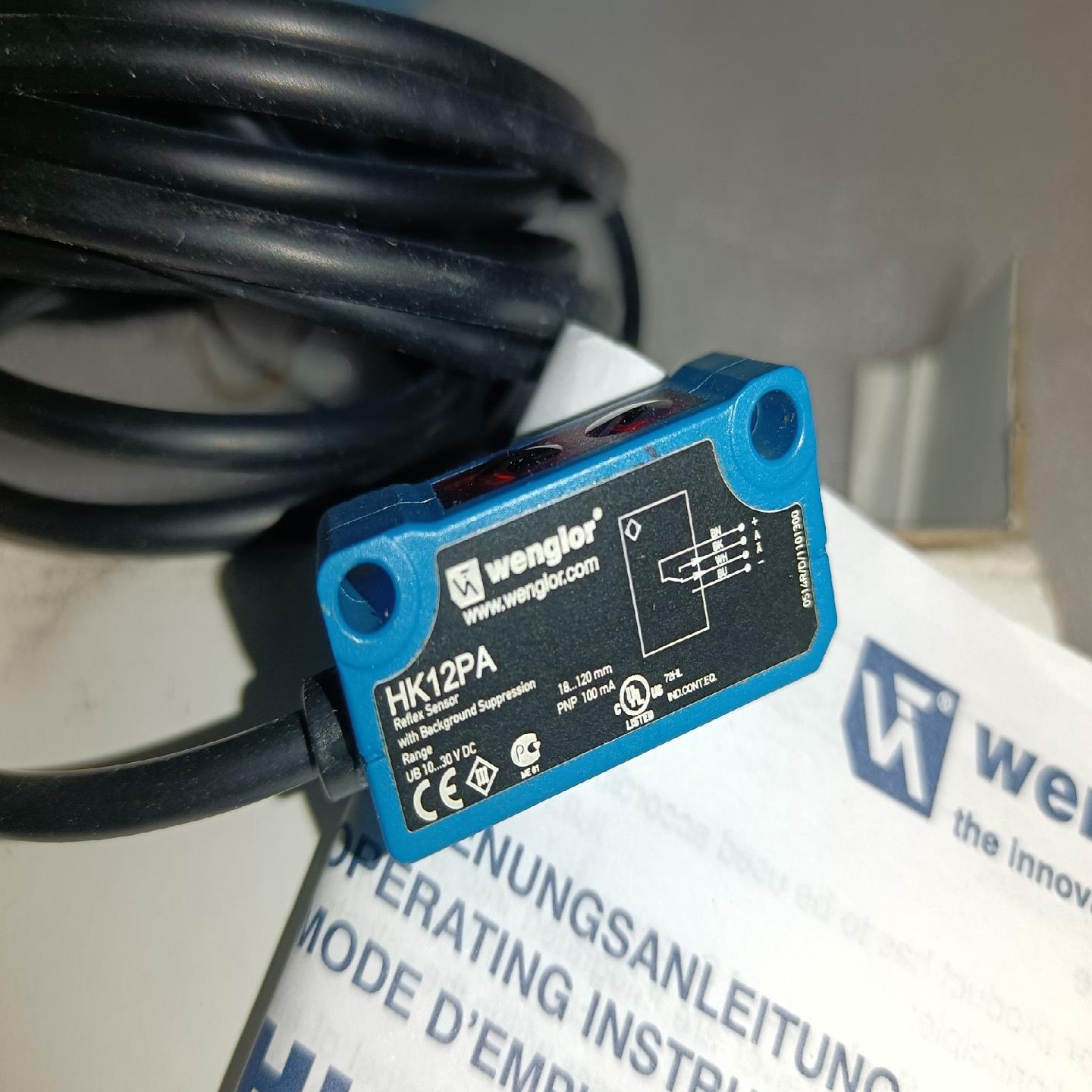 德国威格勒wenglor激光光电传感器HK12PA 私聊议价