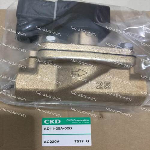 CKD 喜开理先导式流体电磁阀AD11-20A-02E-AC220V议价