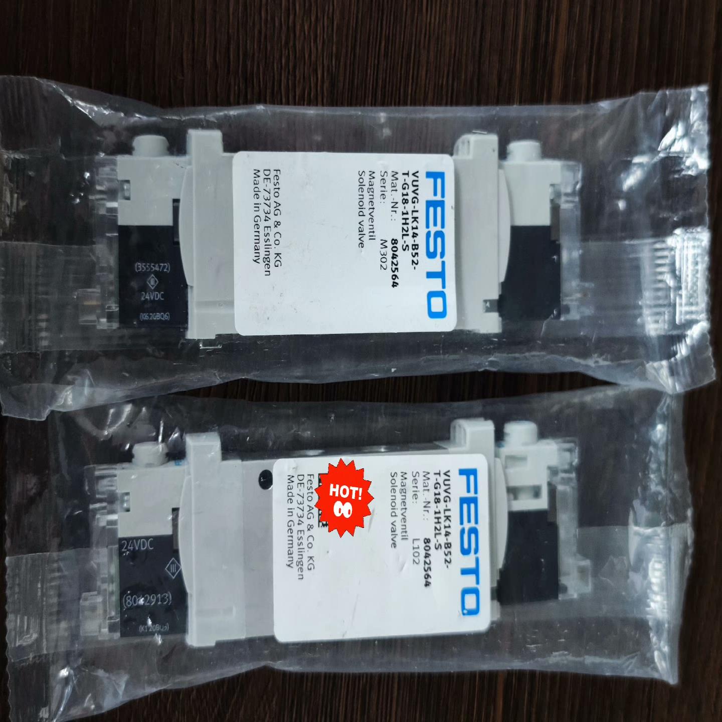 VUVG-LK14-B52-T-G18-1H2L-S，804