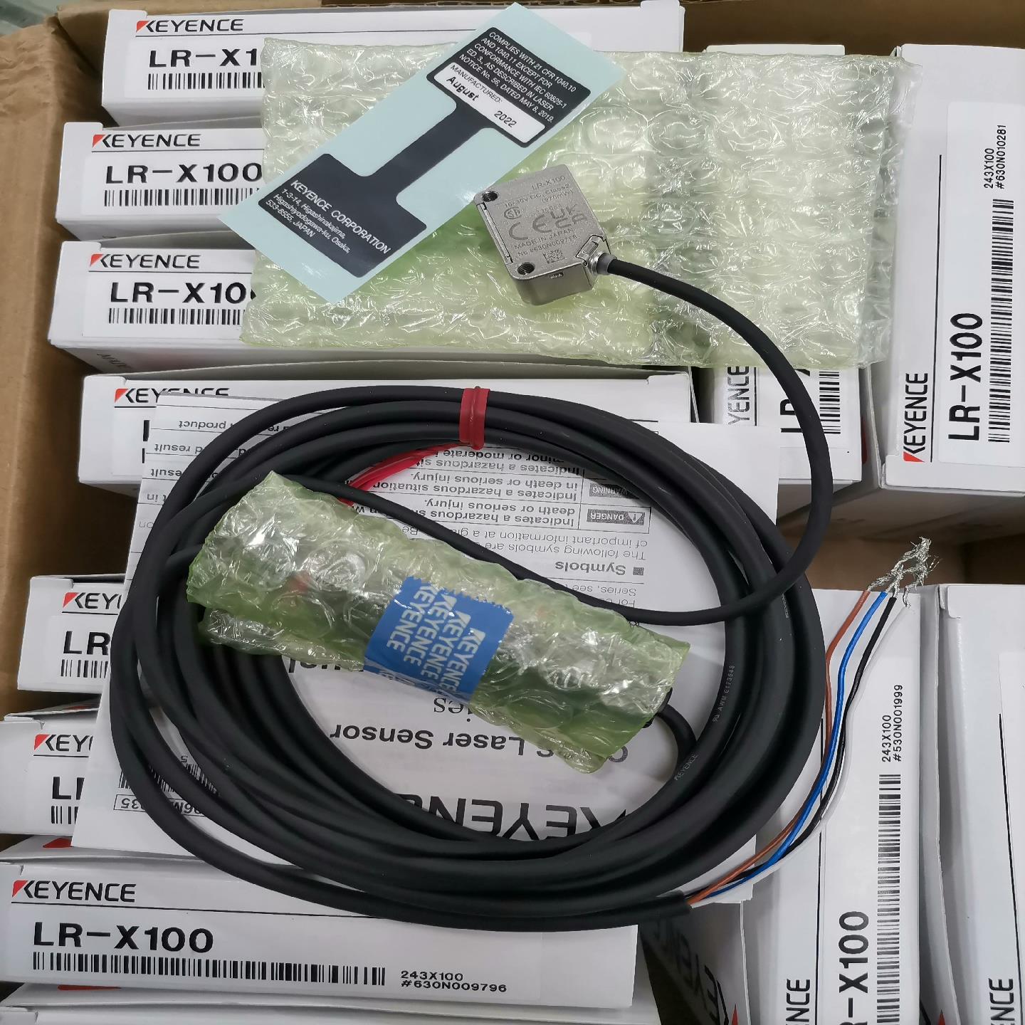 基恩士LR-X100传感器全新原装正品， 22年