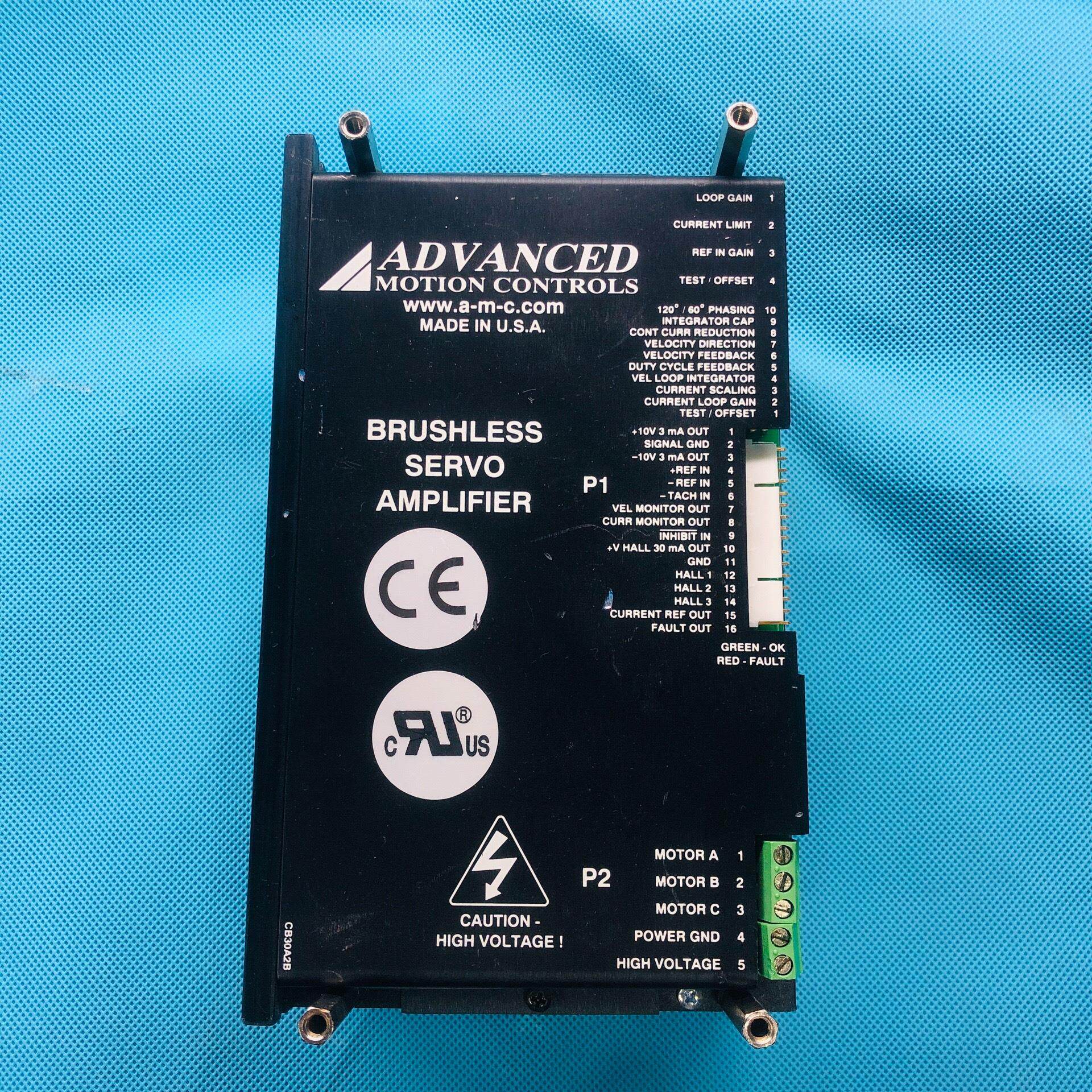 （设备配件）B30A8Q ADVANCED X10美国AMC直流电机驱动