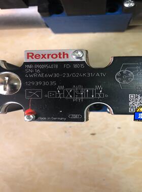 力士乐比例阀R900954078  4WRAE6W30-2X