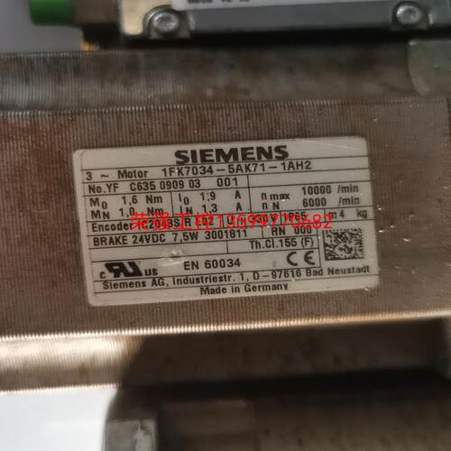 【荣强工控】1FK7034-5AK71-1AH2 电机