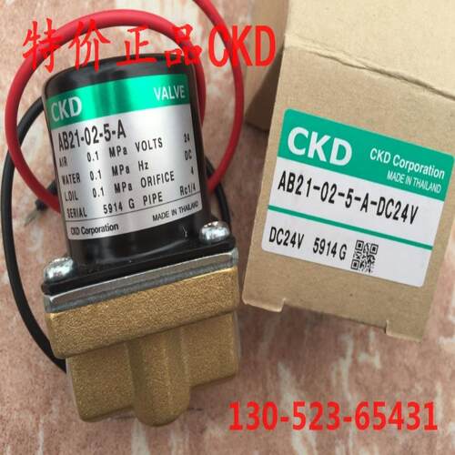 CKD 喜开理2.3通电磁阀AB21-02-5-A-DC24V AC220V议价