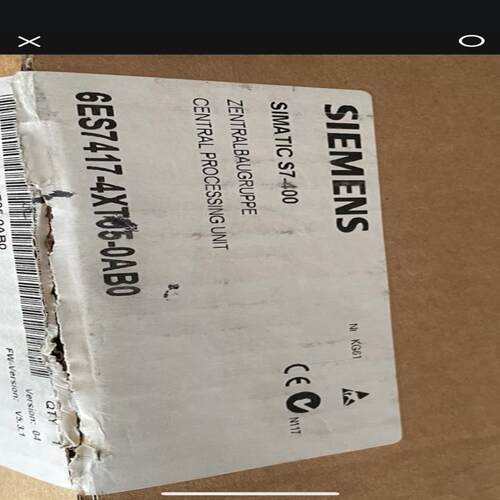 【工控自动化】S7417-4XT05-0AB0拆封附件齐全未议价