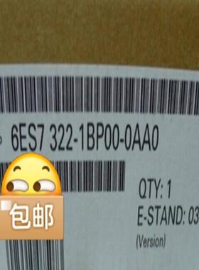 【工控自动化】S7322-1BP00-0AA0议价