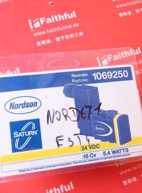 Nordson 1069250 诺信全新热熔胶机用电磁阀