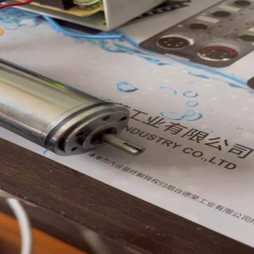 印刷机墨斗辊减速电机，DC12V，直径24毫米，长度80毫米