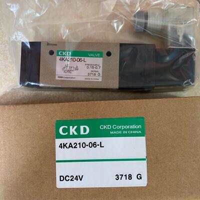 CKD电磁阀4KA210-06-L-DC24V替代4KA210-06-DC24V 4KA210-L/B
