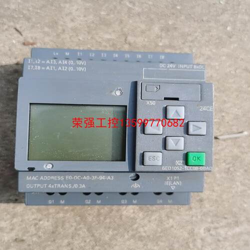 【荣强工控】西门子6ed1052-1cc08-0ba0,实物图，功能正常
