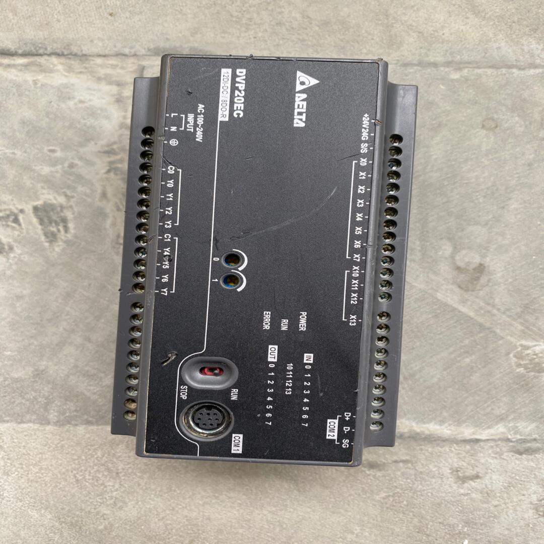 （设备配件）DVP20EC00R3台达无破损，有个完好，功能