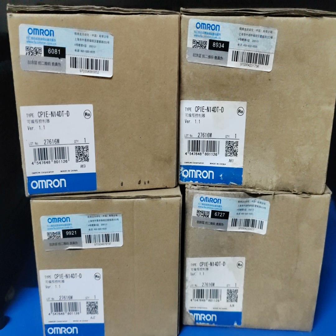 PLC，全新CP1E-N14DT-D，全新，实图拍