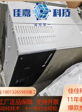 AB变频器，几乎全新，22C-D142A103   75KW