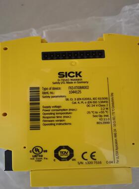 SICK控制器FX3-XTI084002~议价