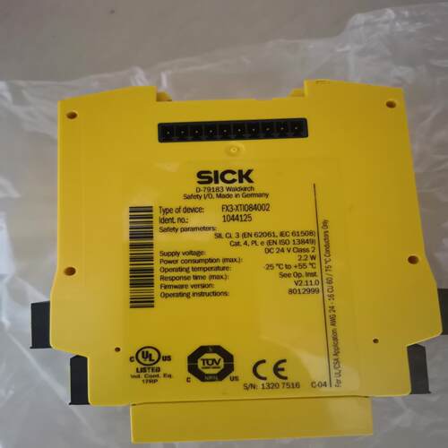SICK控制器FX3-XTI084002~议价