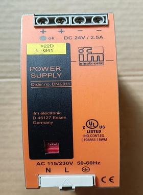 ifm易福门电源 DN2011  DC24V/2.5A  1