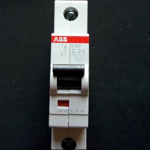 ABB微型断路器 C20 S201 20A B20