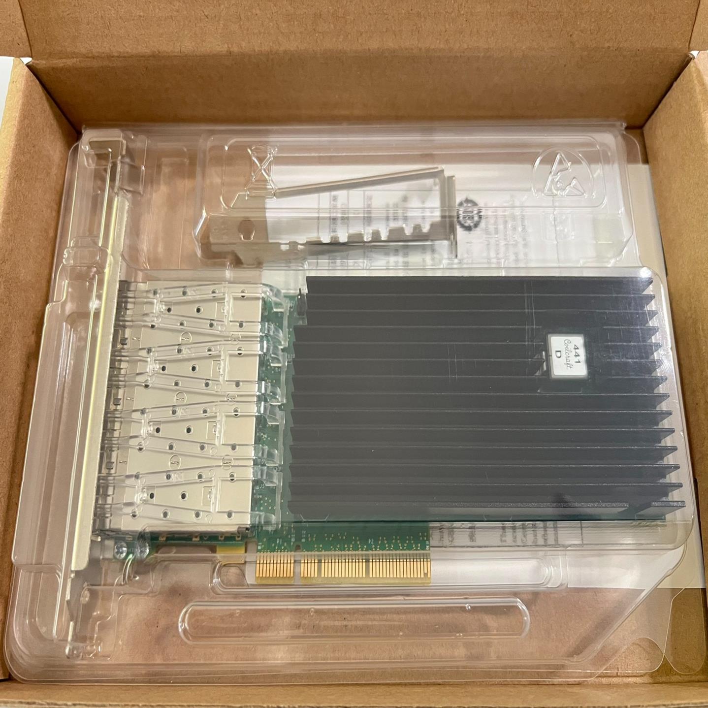 Intel X710-DA4 四口10Gb万兆以太网光纤网卡