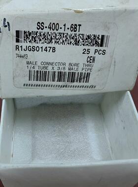 世伟洛克 Swagelok  SS-400-1-6BT 全新