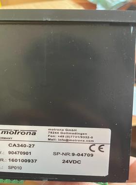 （设备配件）motrona CA340-27 张力放大器，张力表德国门富