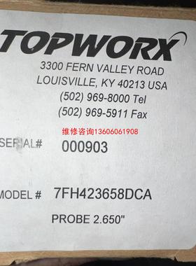 （请询价）topworx传感器000903 7FH423658DC议价