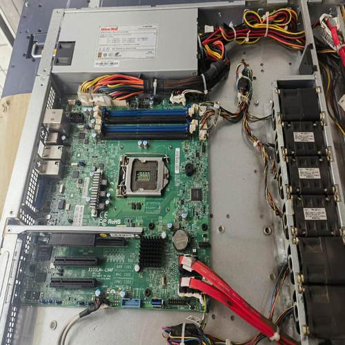 超微 X10SLM-LN4F主板 1150单路服务器小主板