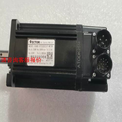 ector伺服电机80MB-R7530A21F-MF2W，7