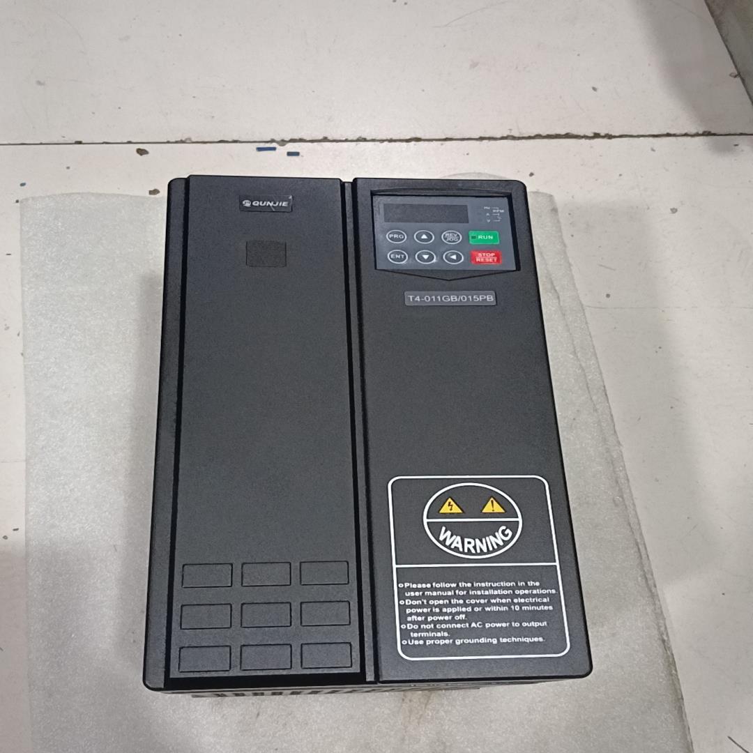 拆机上海群捷变频器，QJ580-T4-011GB/15PB，