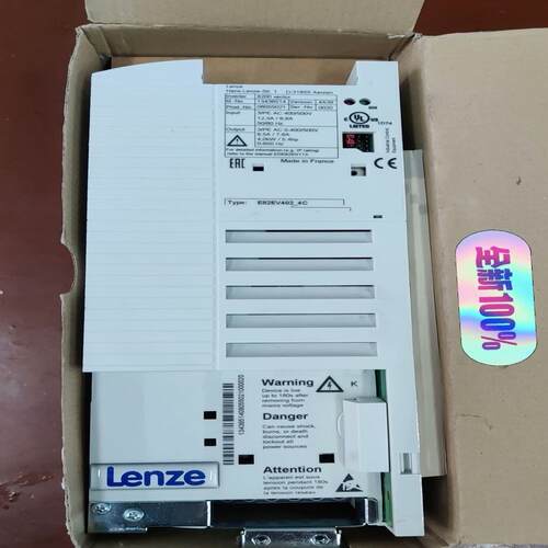 Lenze伦茨变频器E82EV402-4C，4KW原装全新货