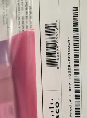 原装 XFP-10GZR-OC192LR=思科