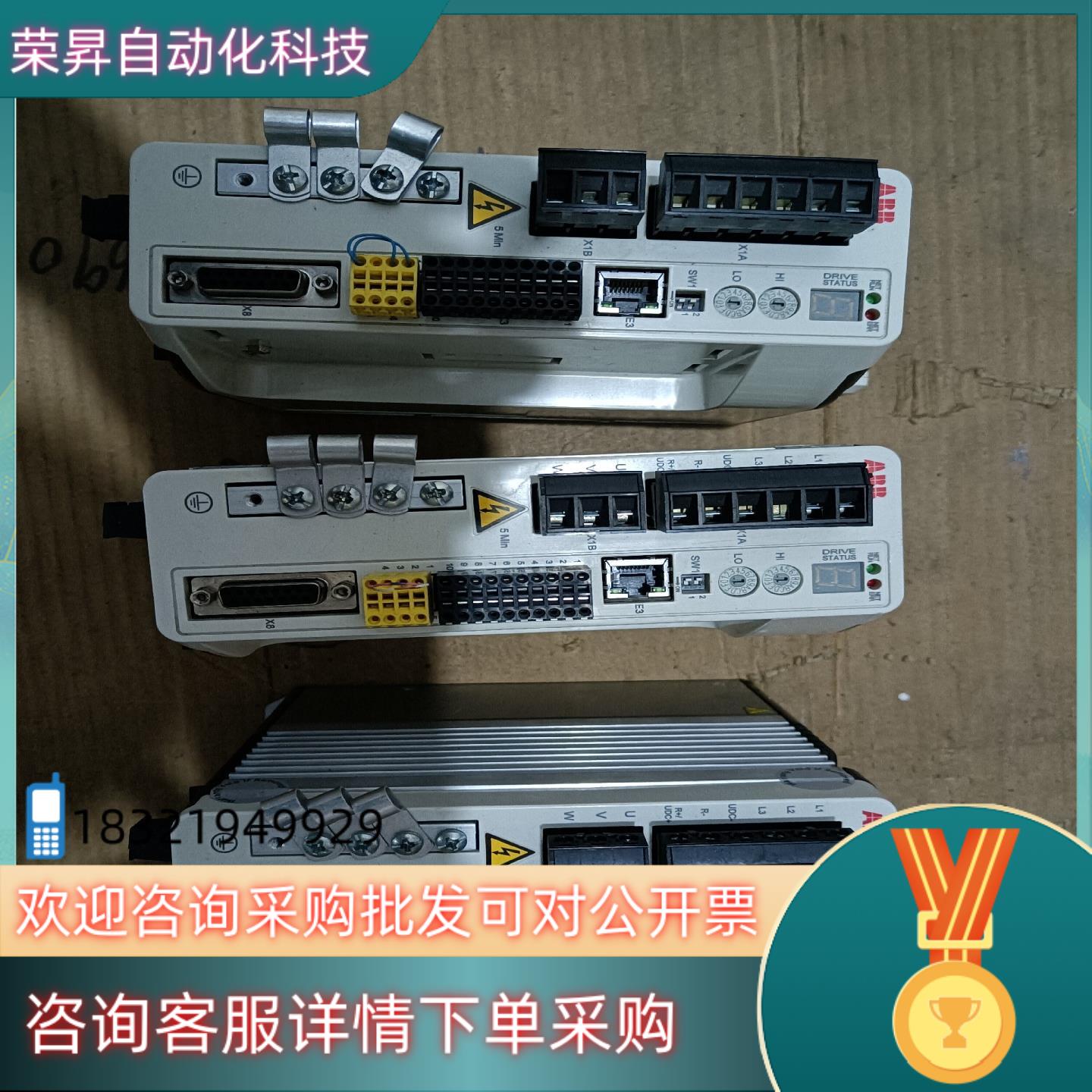 现货ABB伺服驱动MFE190-04UP-09A0-2+N802