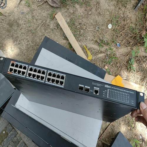 （设备配件）大华全千兆poe交换机，DH-S3100C-24GT2GF-