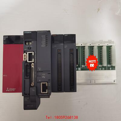 【非标价】闲置处理，三菱Q04UDEHCPU系列PLC一套，99成新，